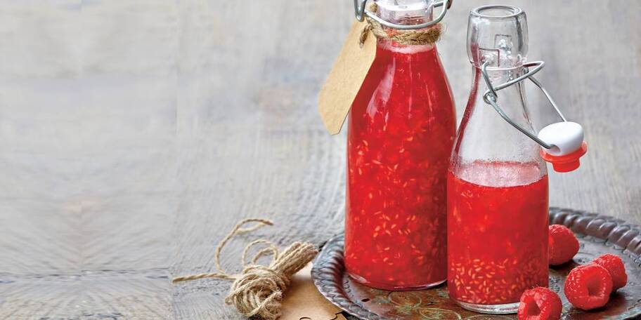 Babiččina malinová šťáva