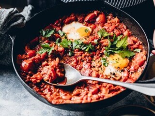 Orientální šakšuka