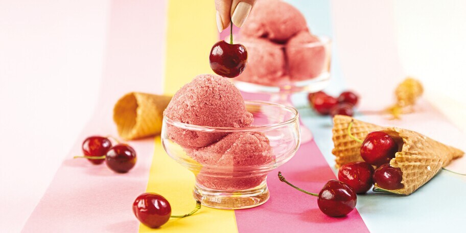 Cherry cherry lady sorbet