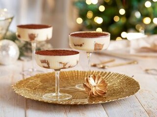 Slavnostní tiramisu do skleniček