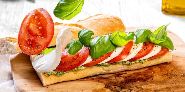 Italská BAGETA CAPRESE
