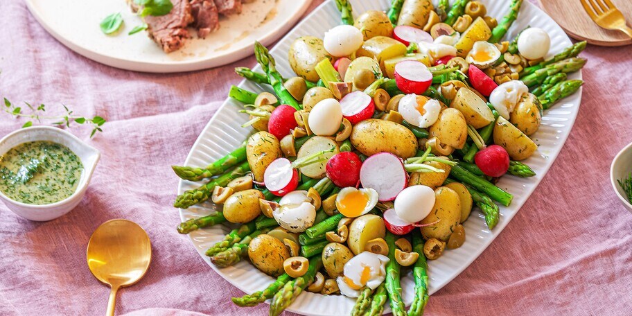 Jarní salát Niçoise