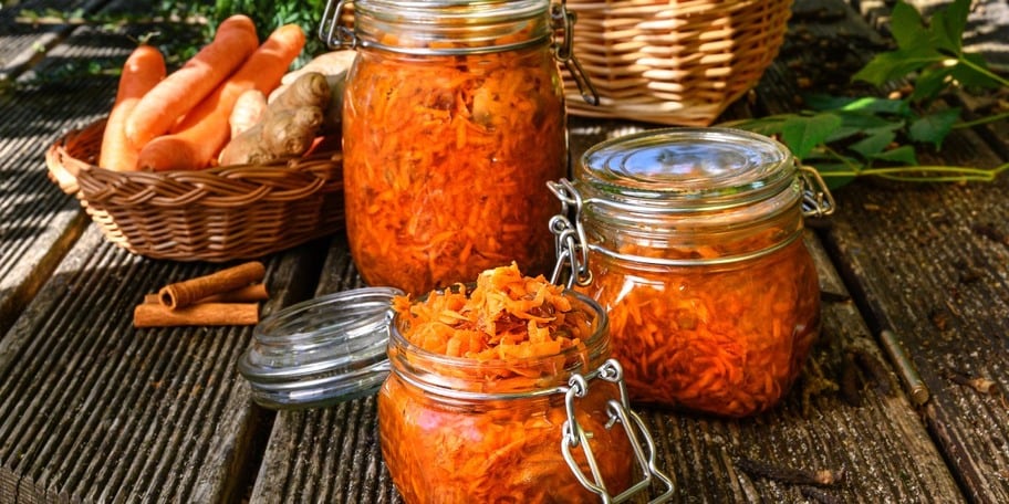 Fermentovaná mrkev s medem