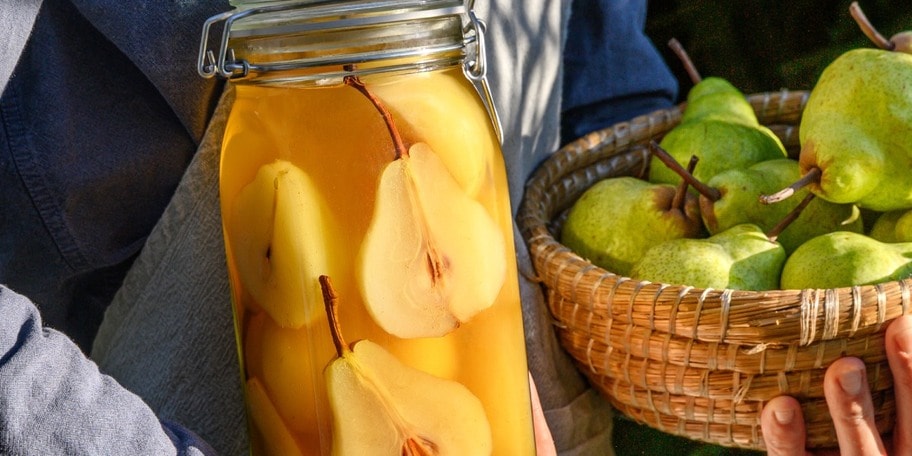 Hruškový kompot