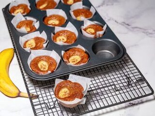 Muffiny s banány