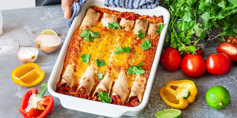 Mexické enchiladas