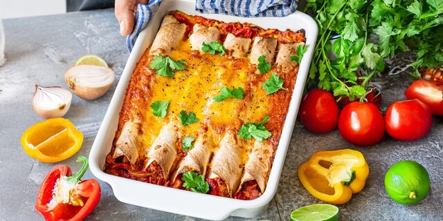 Mexické enchiladas