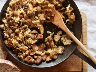 Smaženice s chlebem