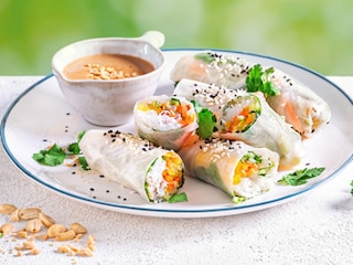 Čerstvé letní závitky