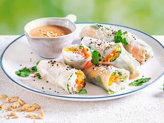 Čerstvé letní závitky