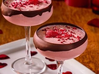 Valentýnské čoko Martini