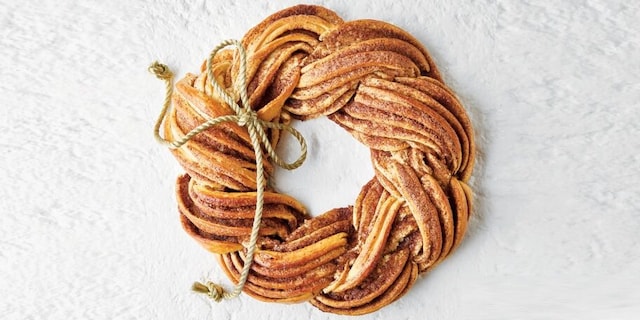 Vánoční věnec "krignel"