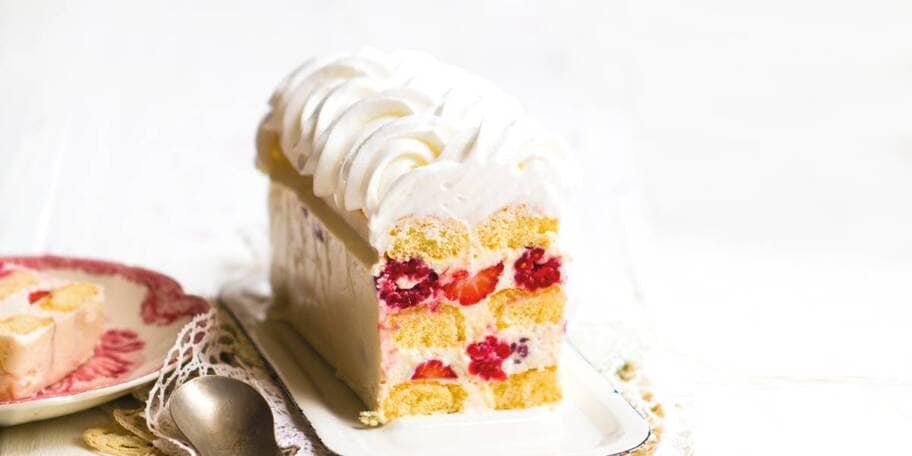 Jahodovo-malinové tiramisu