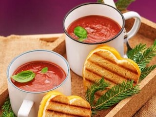 Zimní rajčatová polévka
