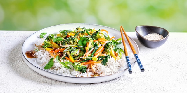 Zeleninové stir-fry