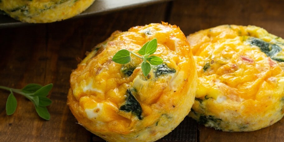 Bio vaječné muffiny