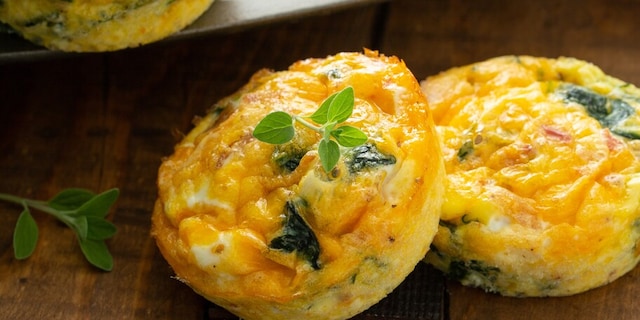 Bio vaječné muffiny