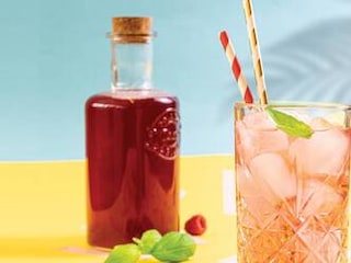 Domácí malinový sirup