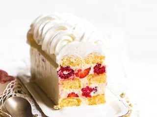 Jahodovo-malinové tiramisu