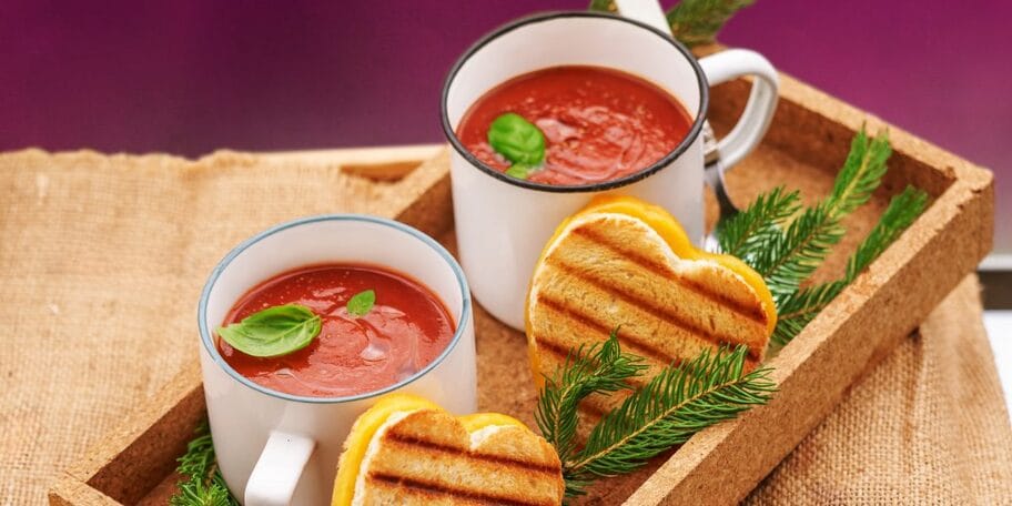 Zimní rajčatová polévka