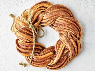 Vánoční věnec "krignel"