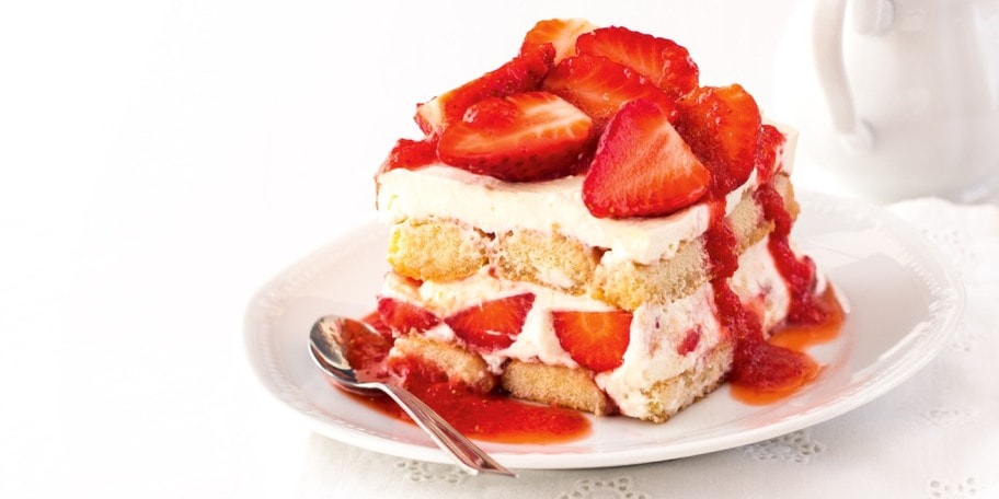 Jahodové Tiramisu