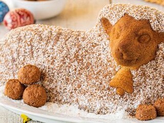 Bio velikonoční beránek s čoko kokoskami nature’s promise