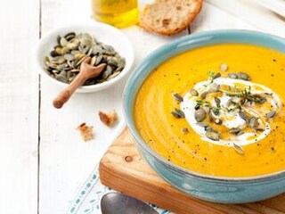 Krémová polévka z máslové dýně