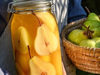 Hruškový kompot