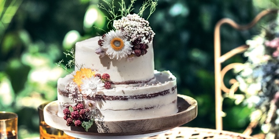 Polonahý svatební dort