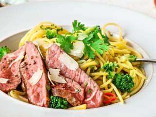 Bezlepkové špagety s Queensland steakem