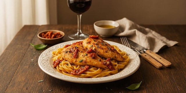 Marry Me Chicken: krémové kuře se sušenými rajčaty