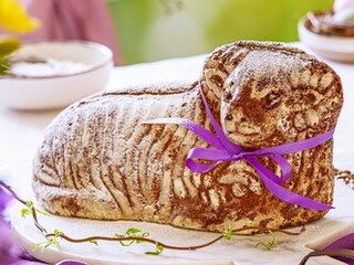 Mrkvový beránek s jablky