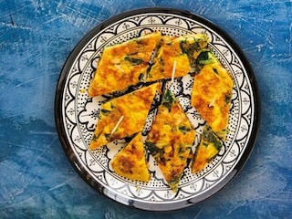 Tortilla se špenátem