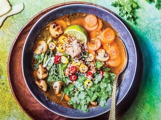 Asijská silná polévka