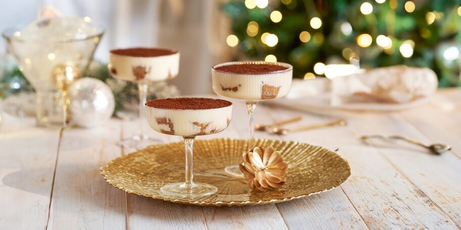 Slavnostní tiramisu do skleniček