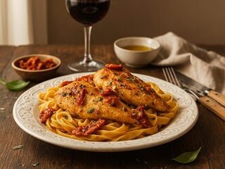 Marry Me Chicken: krémové kuře se sušenými rajčaty