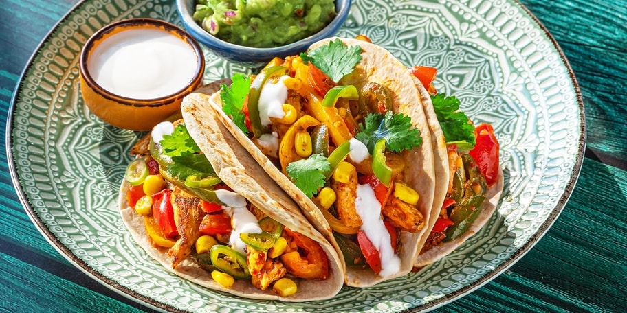 Mexické kuřecí fajitas
