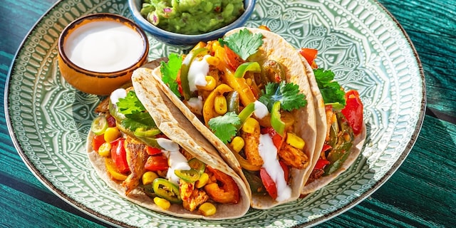 Mexické kuřecí fajitas