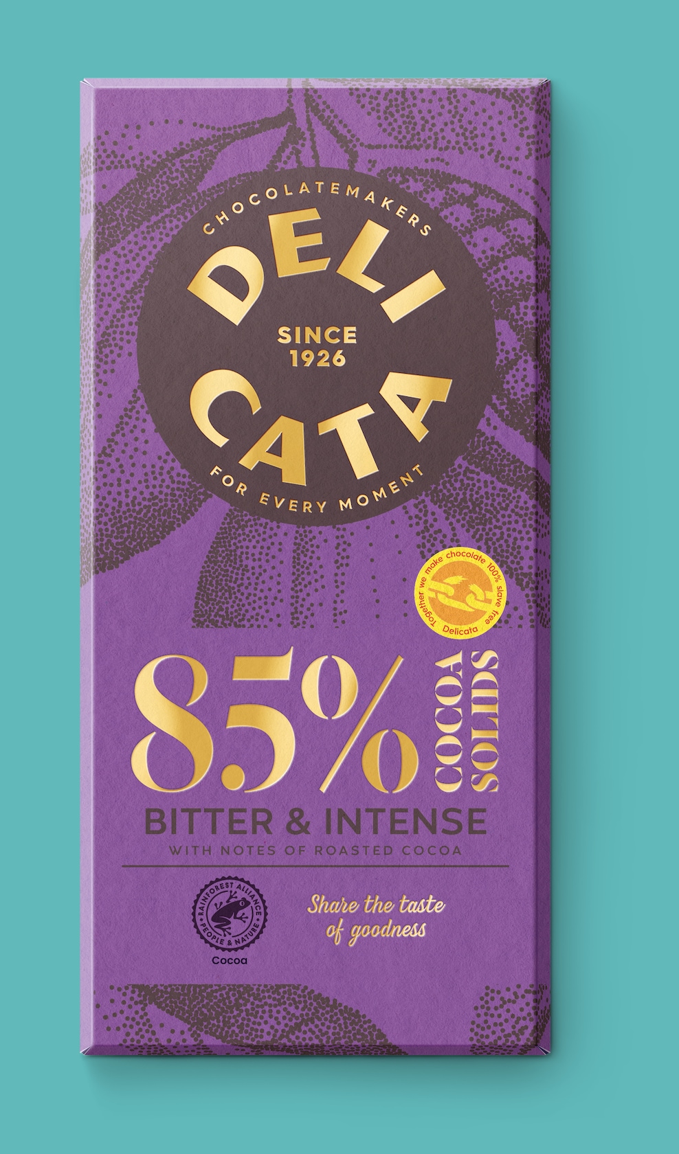 tabulka čokolády Delicata hořká 85% kakao 100g