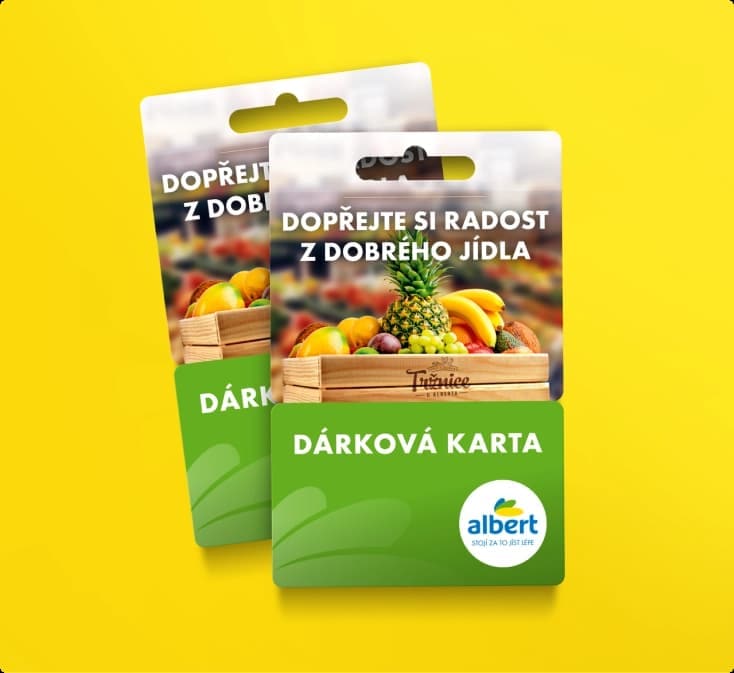 Dárková karta Albert