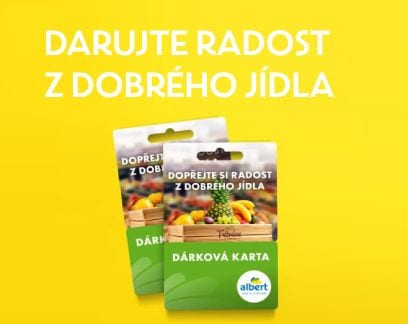 Albert dárková karta