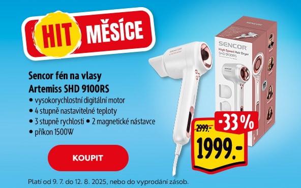 Hit měsíce fén