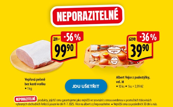 Neporazitelné produkty na týden 29