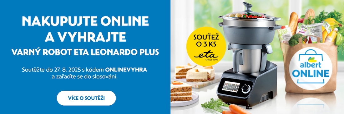 Soutěž s promokódem ONLINEVYHRA o varné roboty ETA