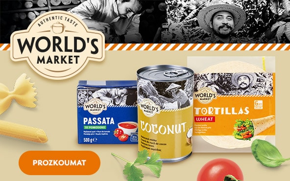 Široká nabídka produktů World's Market
