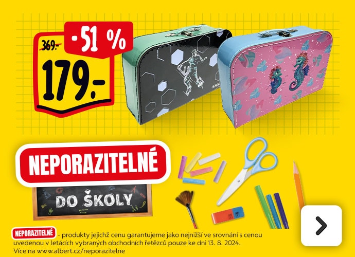 Dětské výtvarné kufříky nyní se slevou