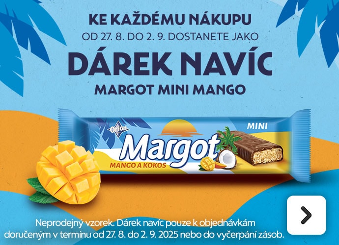 Dárek ke každému nákupu - Mini Magort kokos a mango