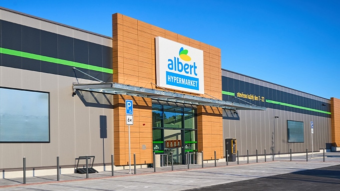 Albert otevírá hypermarket v novém obchodním centru ve Strakonicích