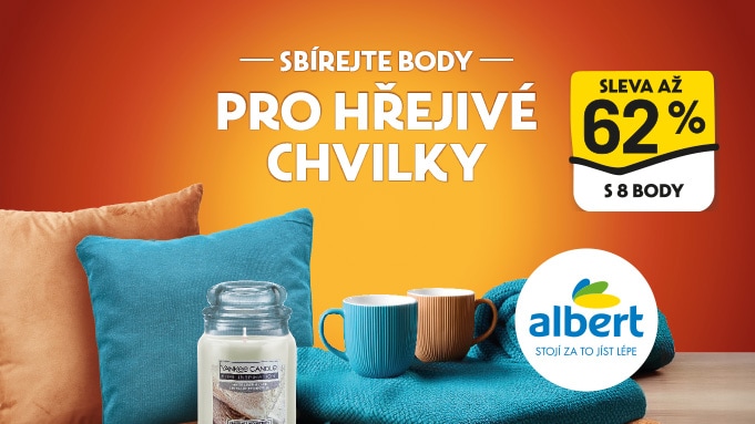 Vykouzlete si podzimní pohodu s produkty z nové věrnostní kampaně Albert